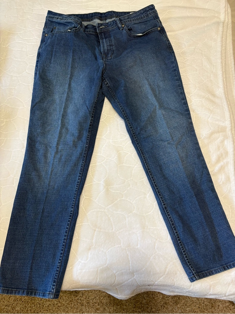 JACKSON Men's Dark Blue Relaxed Jeans